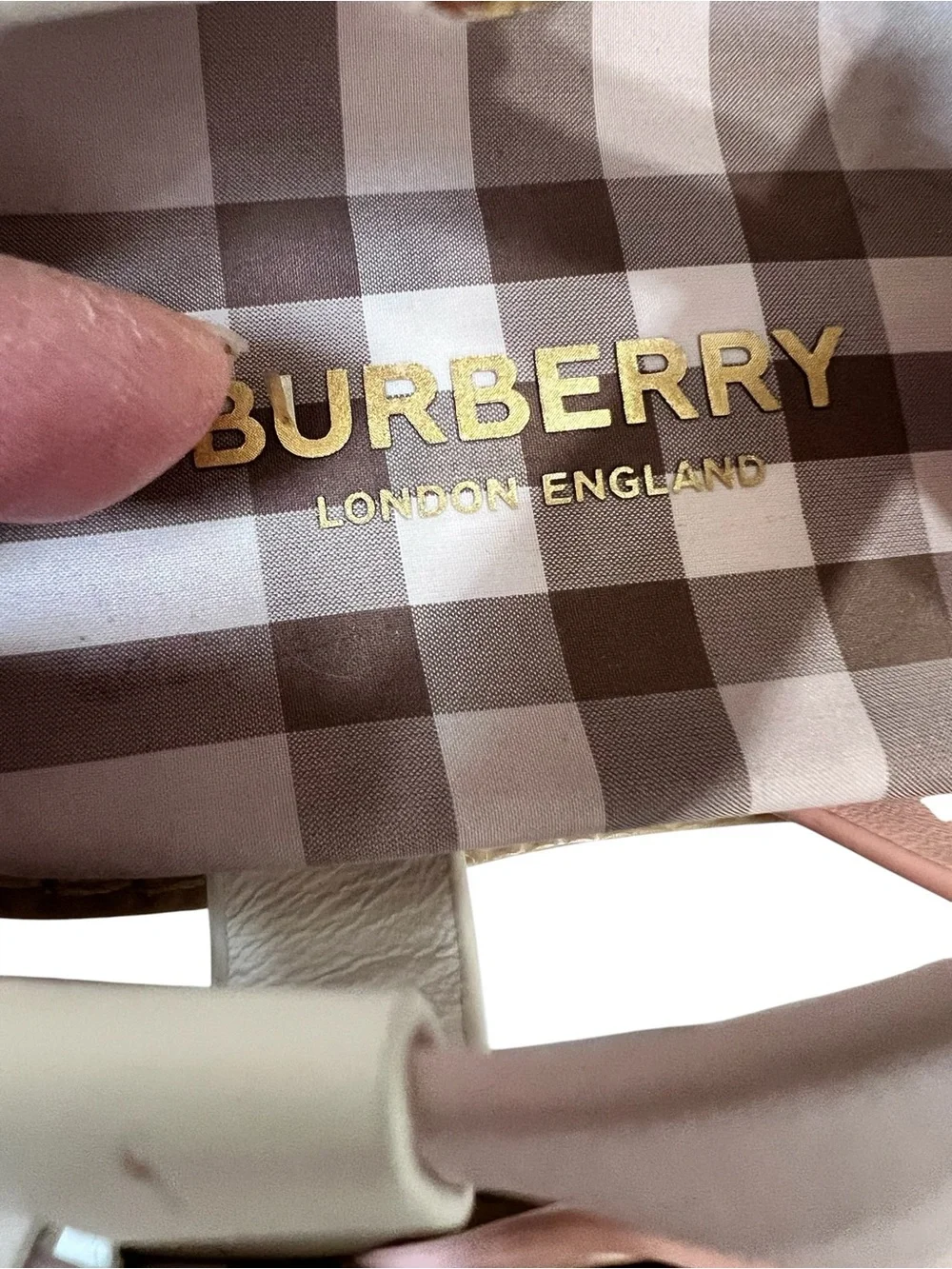 Burberry Jane Strappy Sandals, Powder Pink Girl Little